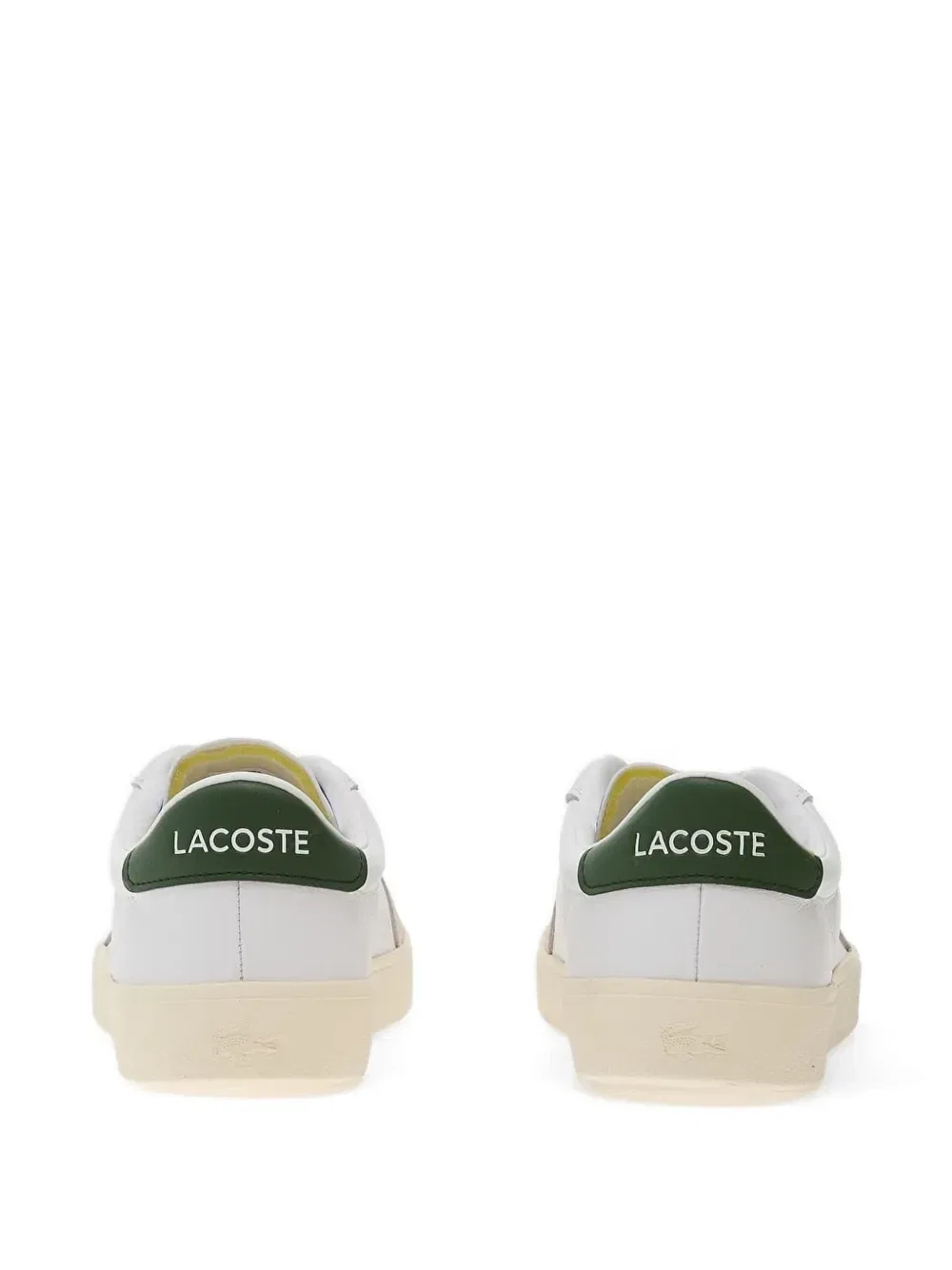 Кроссовки с логотипом-нашивкой и панелями Lacoste, белый — фото 3