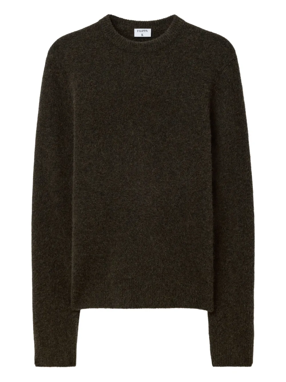 

Свитер с круглым вырезом Filippa K, зеленый