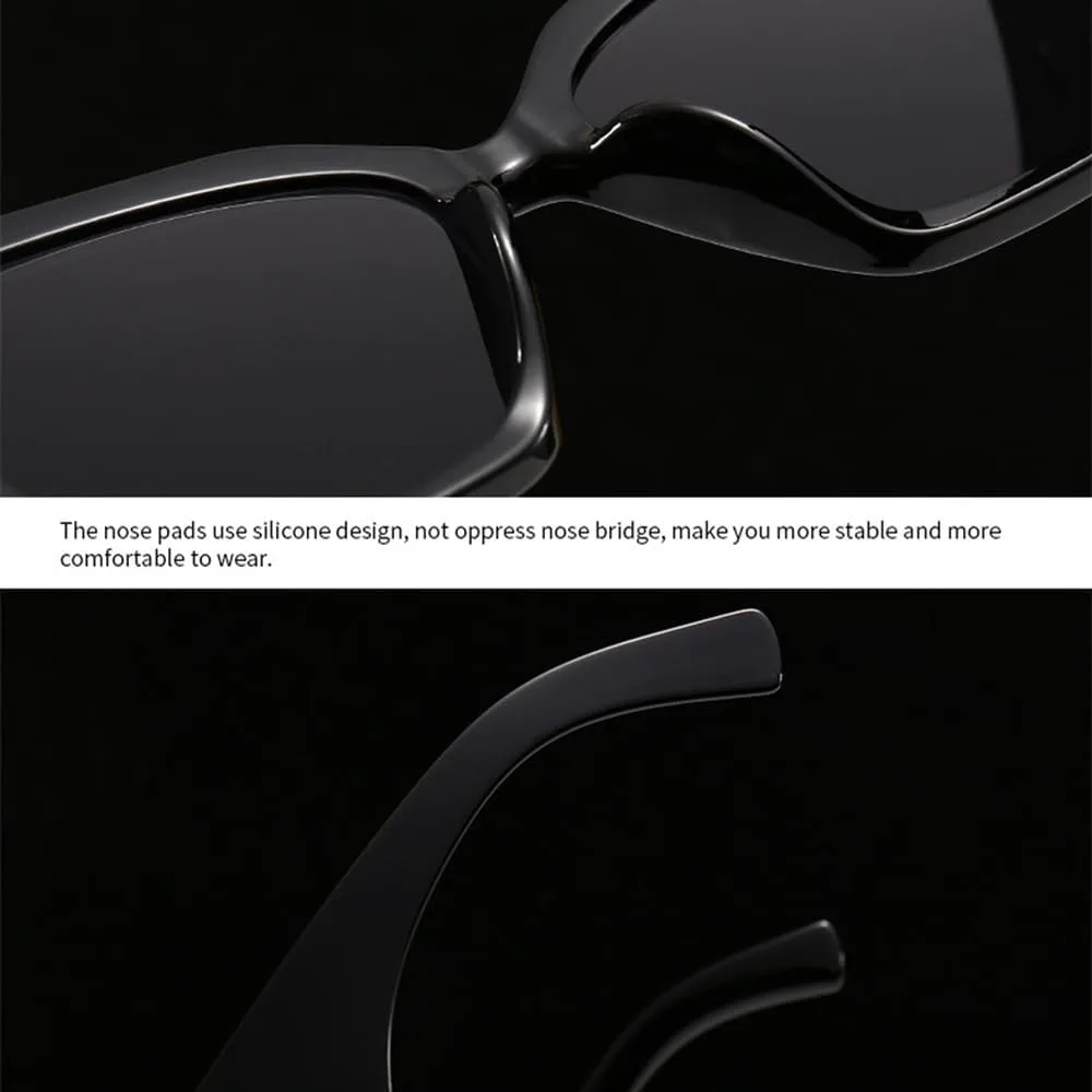 

Модные солнцезащитные очки класса люкс для женщин и мужчин, в стиле ретро «кошачий глаз», солнцезащитные очки с защитой от УФ-излучения UV400 TKKTLLT, Black Black