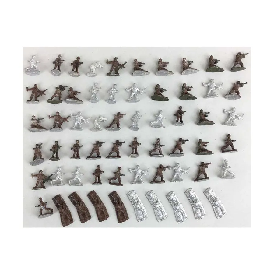

Коллекция немецких войск времен Второй мировой войны № 2, Miscellaneous Historical Miniatures - Loose Miniatures (15mm) (Unidentifiable Manufacturer)