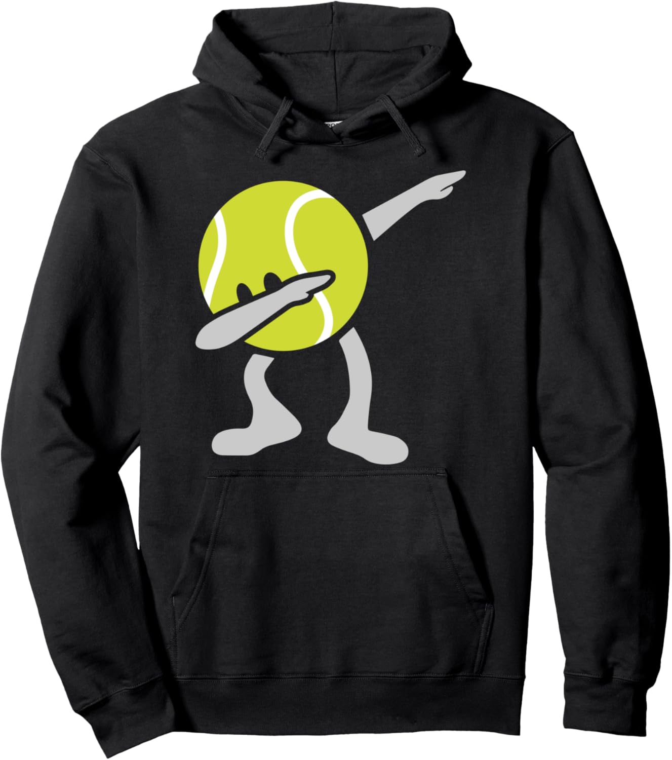 

Теннисный мяч, танцующий в стиле даббинга, теннисный мяч, теннисист, спортивный мяч, подарок, худи Funny Tennis Gift Ideas, черный