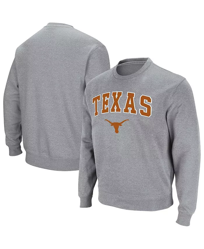 

Мужская толстовка-пуловер Texas Longhorns с аркой и логотипом Colosseum, серый