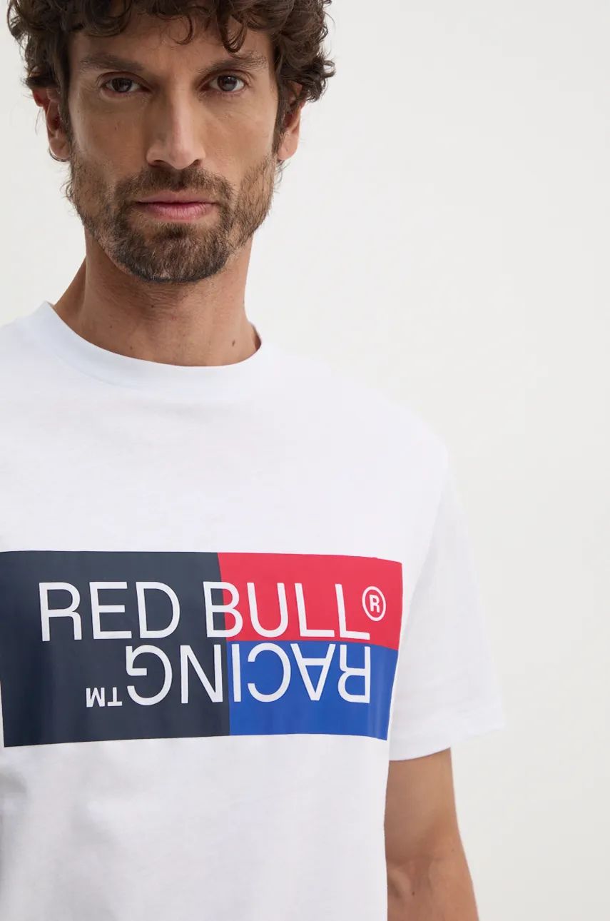 

Хлопковая футболка Red Bull Racing x Pepe Jeans Red Bull Racing x Pepe Jeans, белый