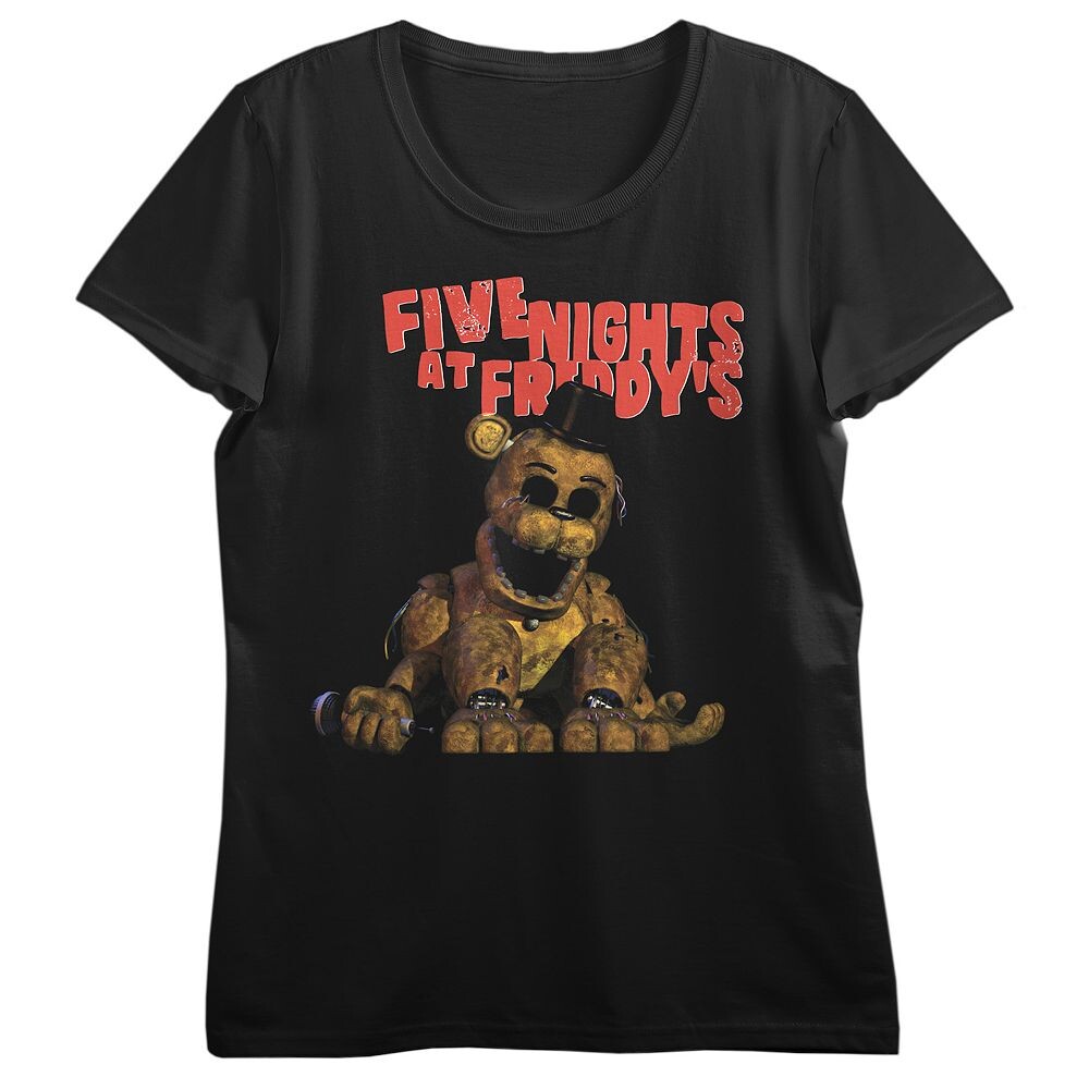 

Футболка Five Nights At Freddy's для юниоров с рисунком Licensed Character, черный