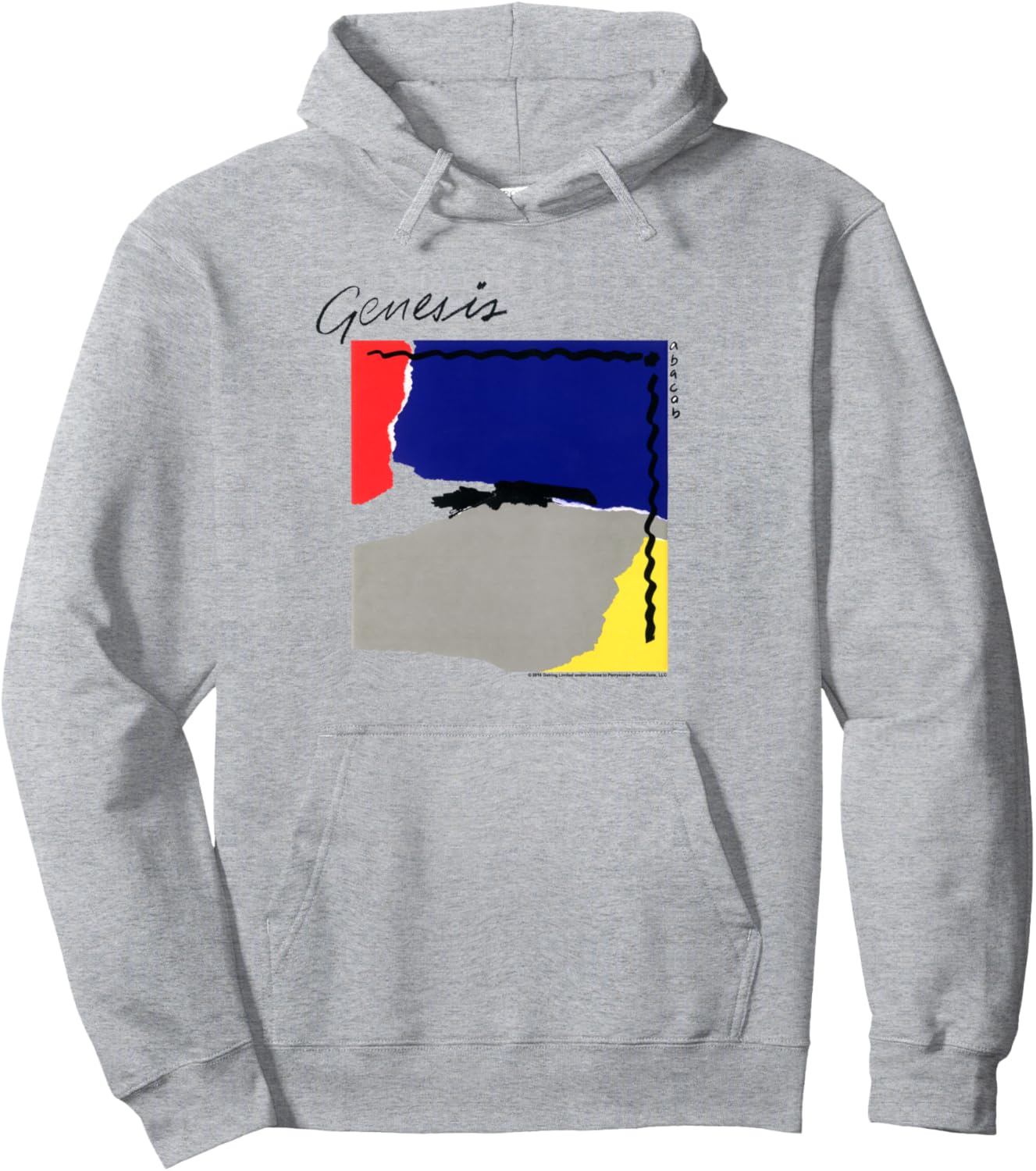 

Худи Genesis Abacab Popfunk, серый