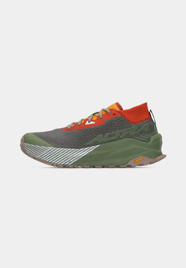 Кроссовки для бега по пересеченной местности olympus 275 Altra, Gray/Orange — фото 2