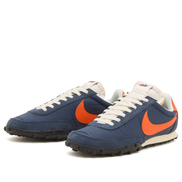 Waffle racer og кроссовки Nike, midnight темно-синий & safety оранжевый — фото 2
