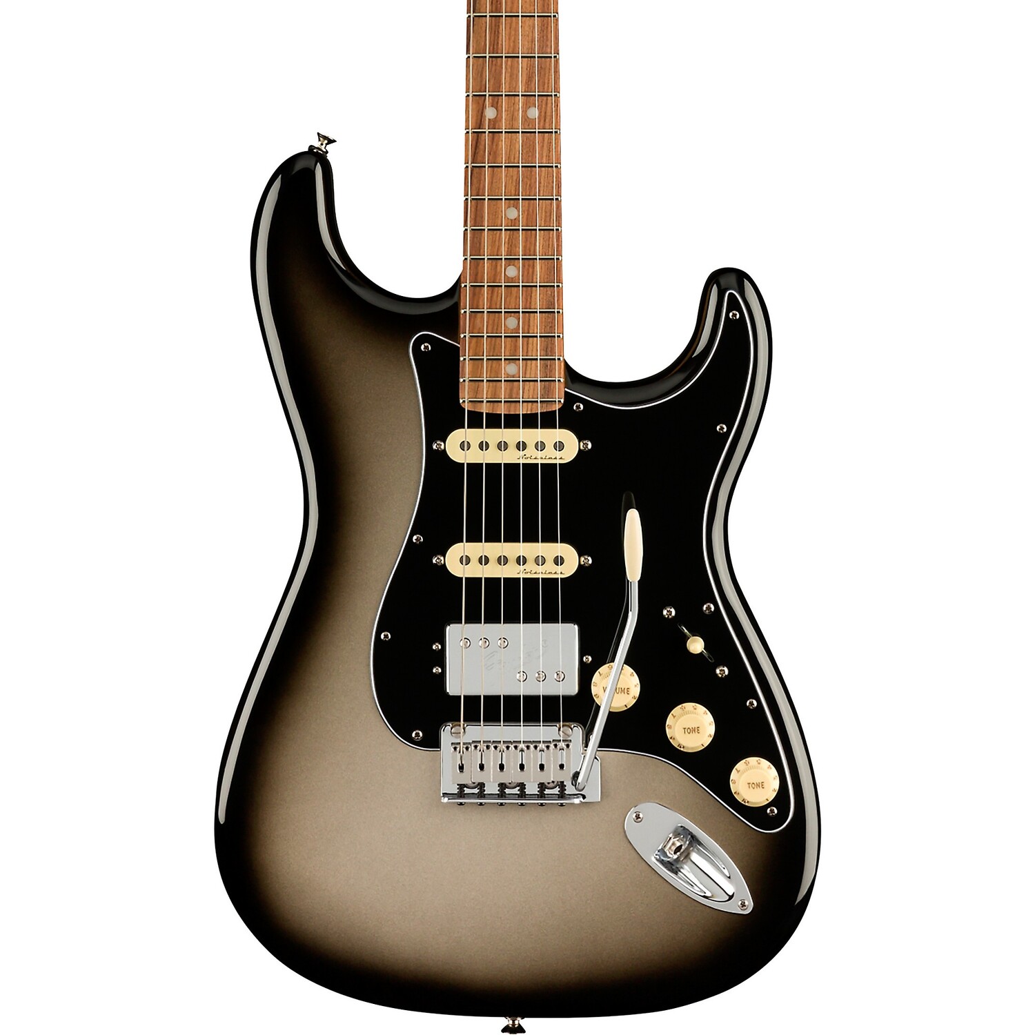 

Fender Player Plus Stratocaster HSS Pau Ferro Электрогитара с грифом Silverburst
