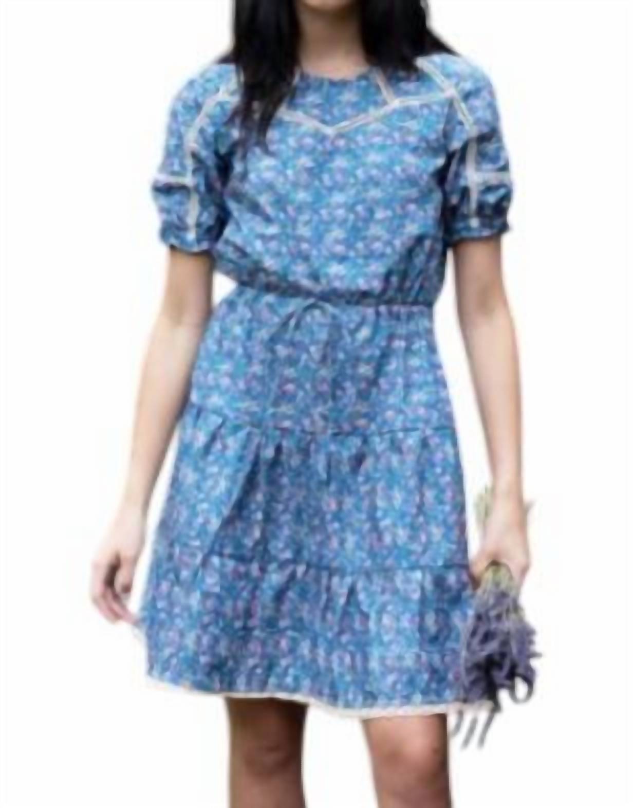 

Платье Тереза ​​василькового цвета Afternoon Sustainable Threads, цвет cornflower blue