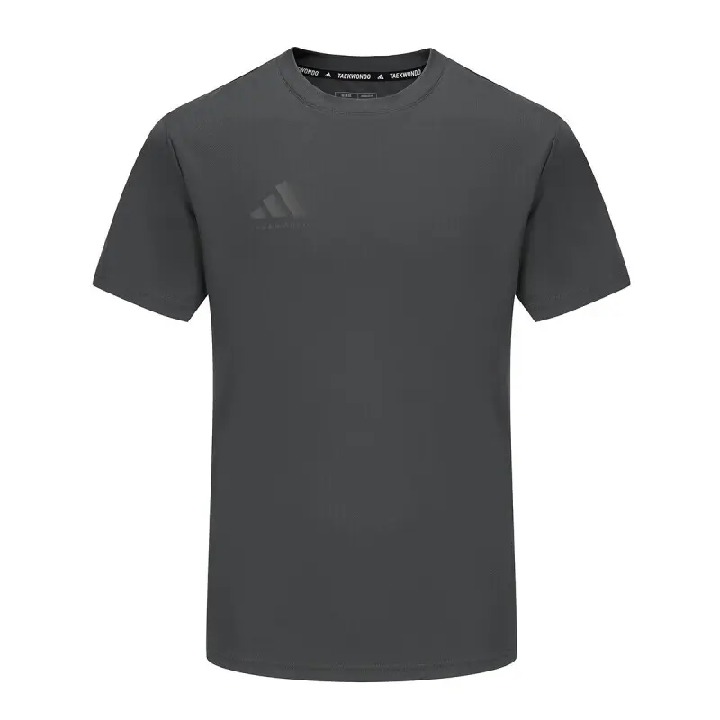 

Футболка для тхэквондо Unisex Dark Gray Adidas, темно-серый