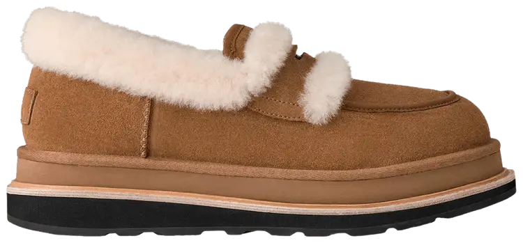 

Лоферы Sacai x UGG, коричневый