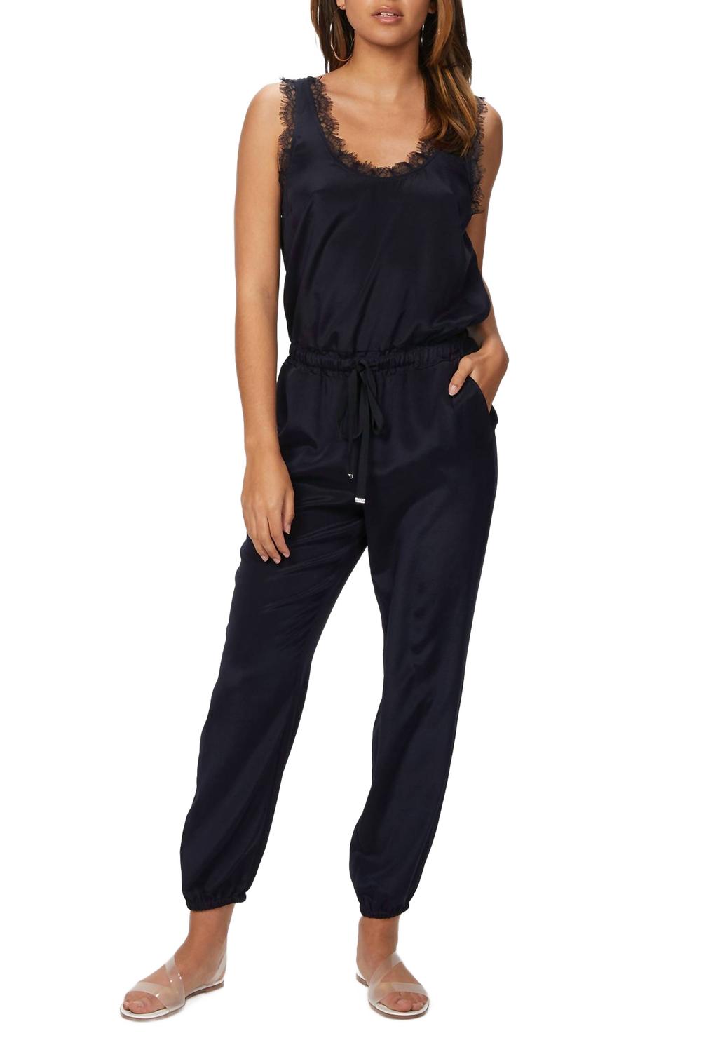 

Комбинезон Justina темно-синего цвета Cami NYC