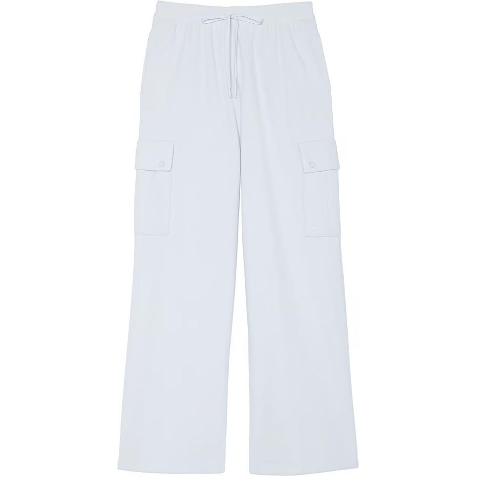 

Victoria's Secret Розовые карго-штаны с микрофлисом и широкими штанинами