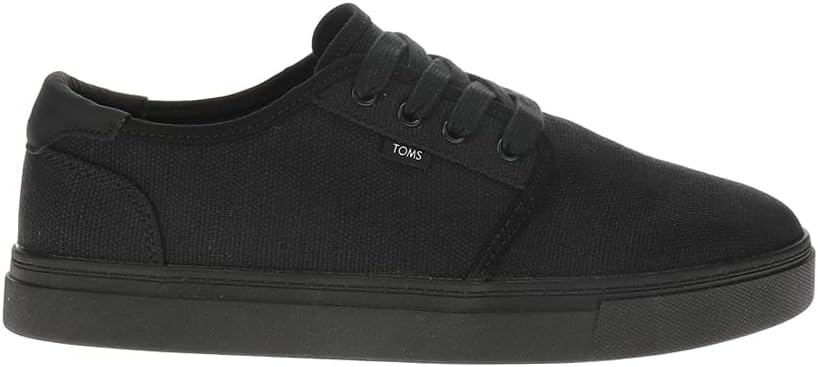 

Мужские кеды TOMS Carlo 2.0 на шнуровке - черные