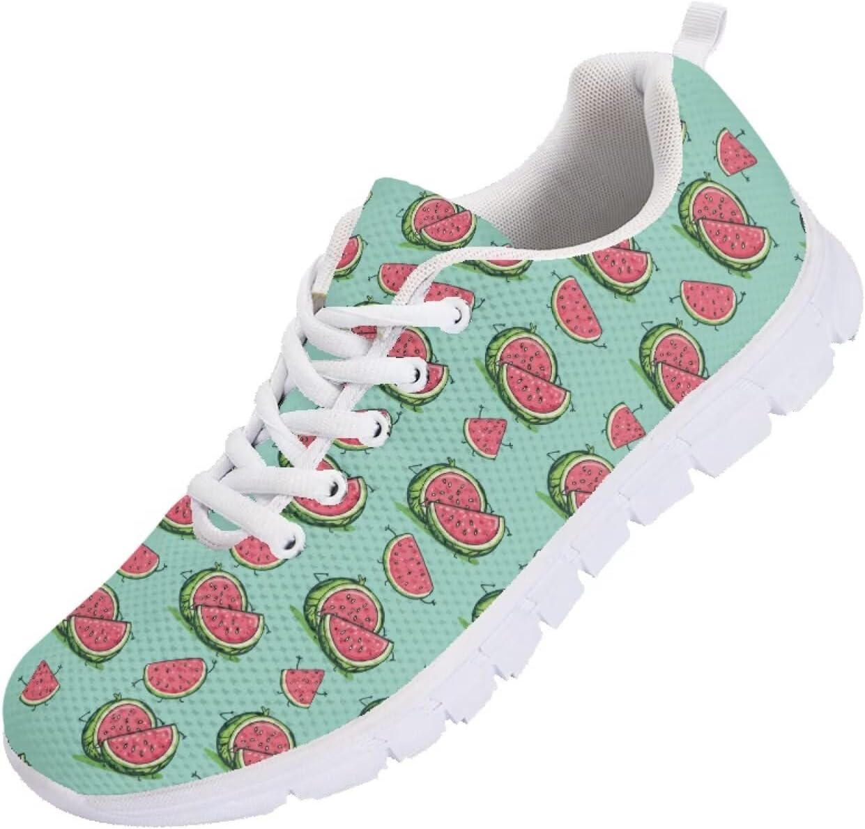 

Мужские кроссовки Funnydude Funny Print, легкие и дышащие, для бега, осенние повседневные туфли для путешествий, Watermelon