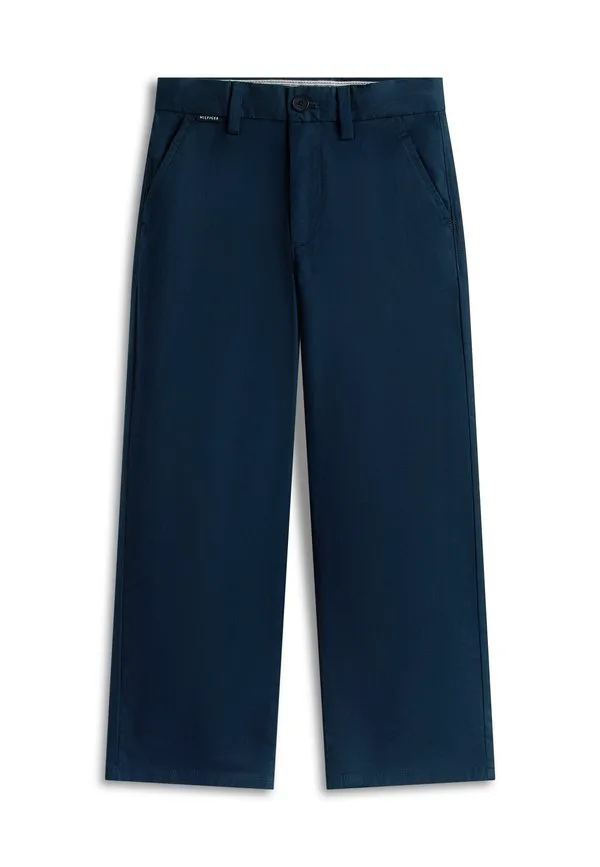Легкие свободные брюки-чинос из саржи. Tommy Hilfiger, Dark Night Navy — фото 4