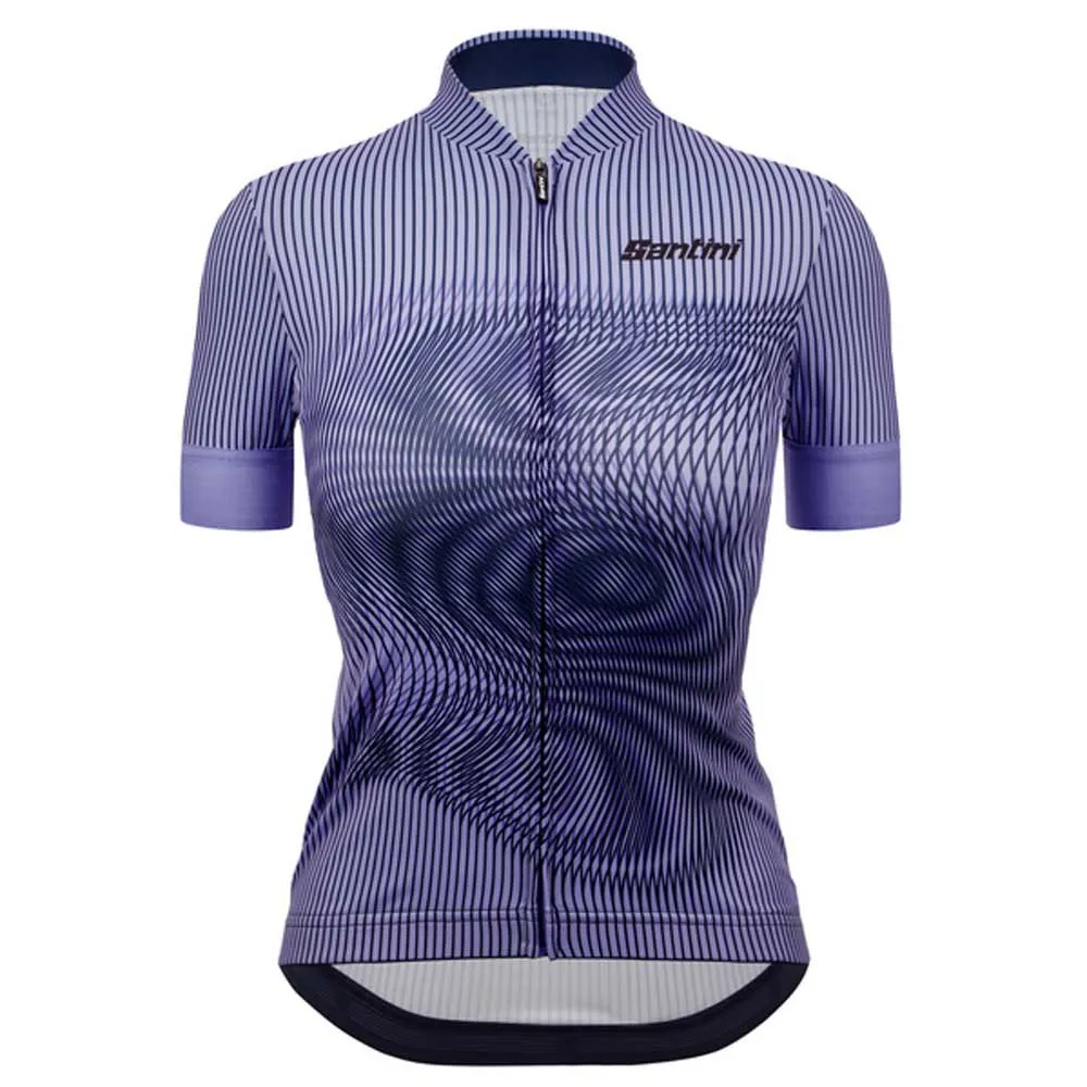 

Джерси с коротким рукавом Santini Delta Vortex, фиолетовый
