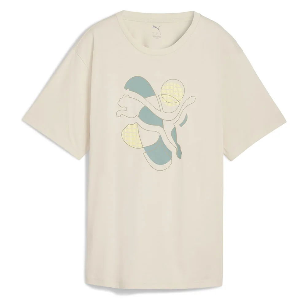 

Футболка с коротким рукавом Puma Graphic Relaxed Energy, бежевый