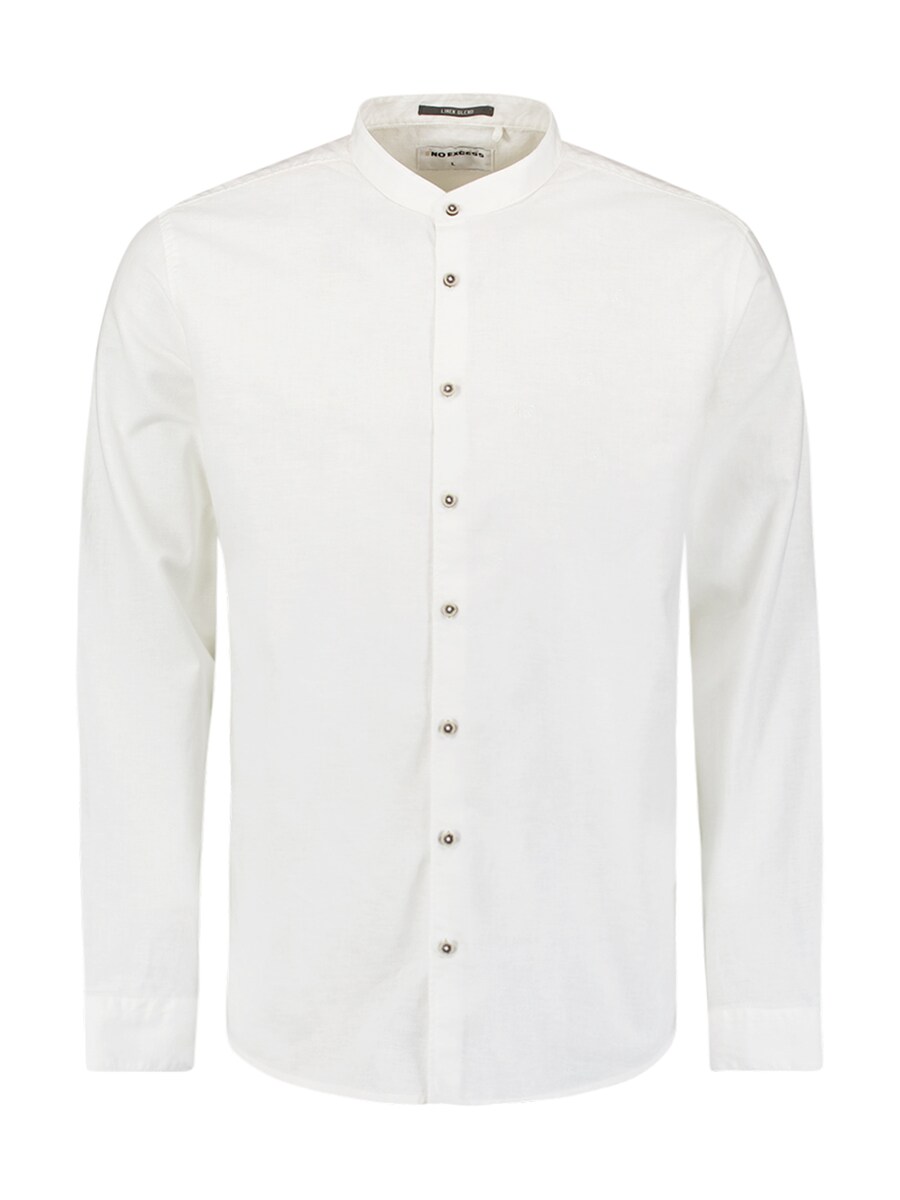 

Рубашка на пуговицах классического кроя No Excess, White