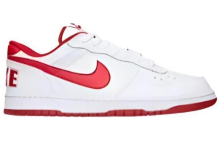 Кроссовки Nike Skateboarding Shoes Men Low-top White/Red, белый/красный — фото 2
