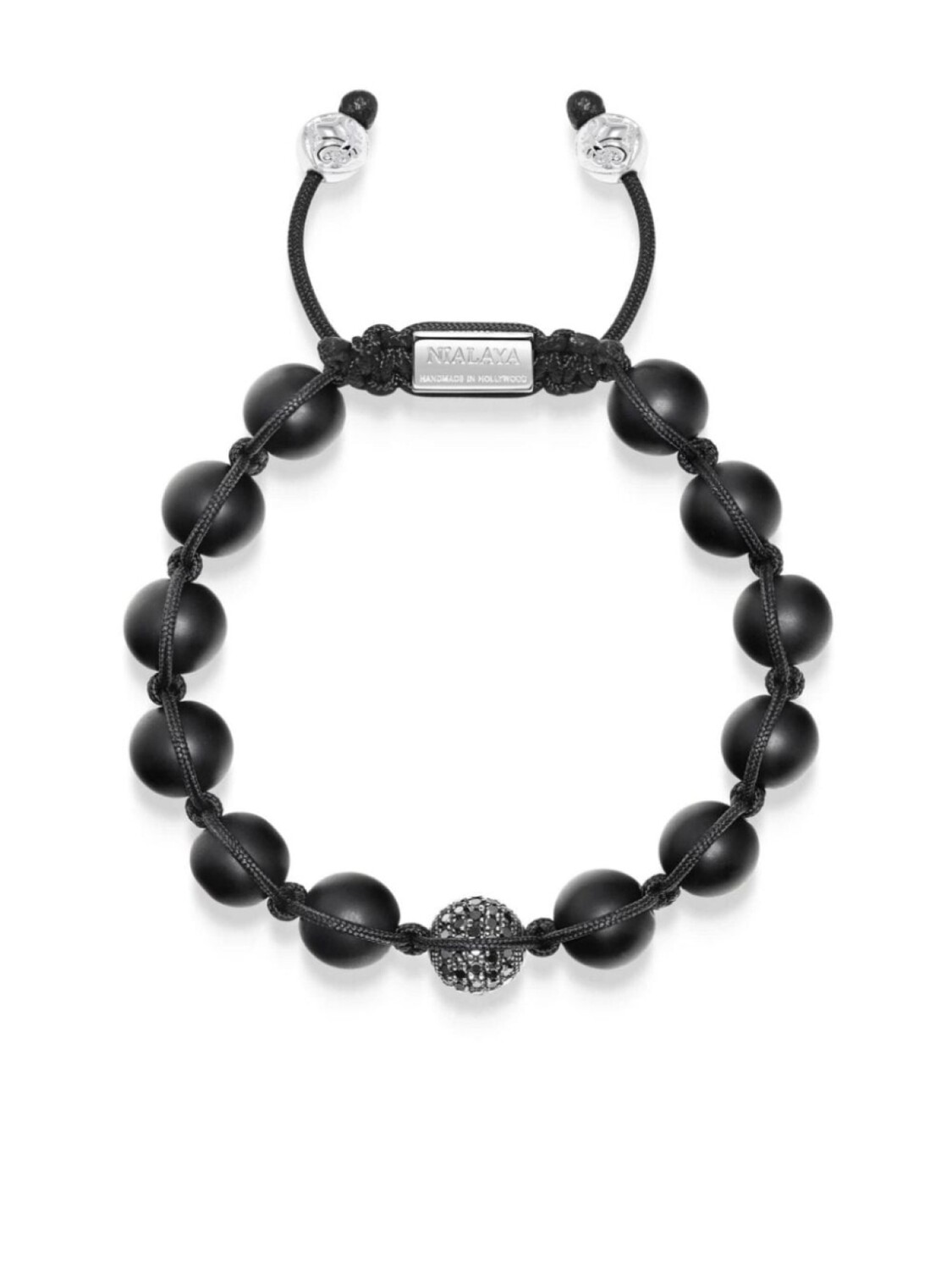 

Браслет из бусин Nialaya Jewelry, черный
