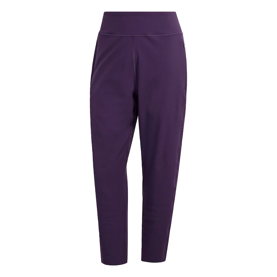 

Зауженные спортивные брюки ADIDAS PERFORMANCE All Me, баклажановый
