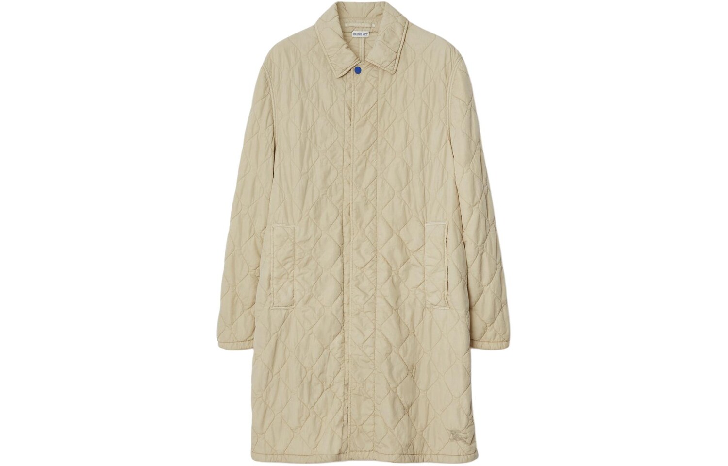 

Пальто мужское мыльно-белое Burberry, белый