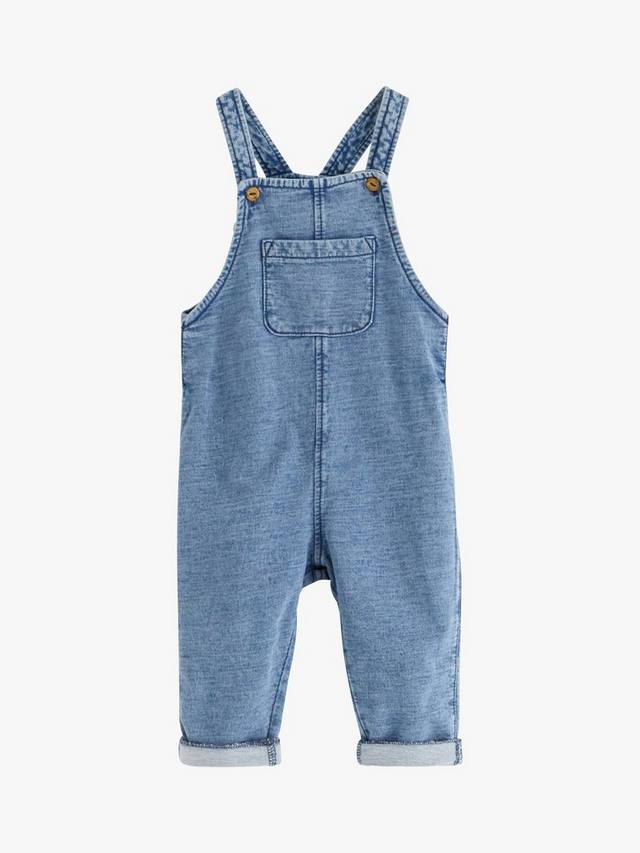 

Детские комбинезоны из органического хлопка Lindex, цвет Light Denim