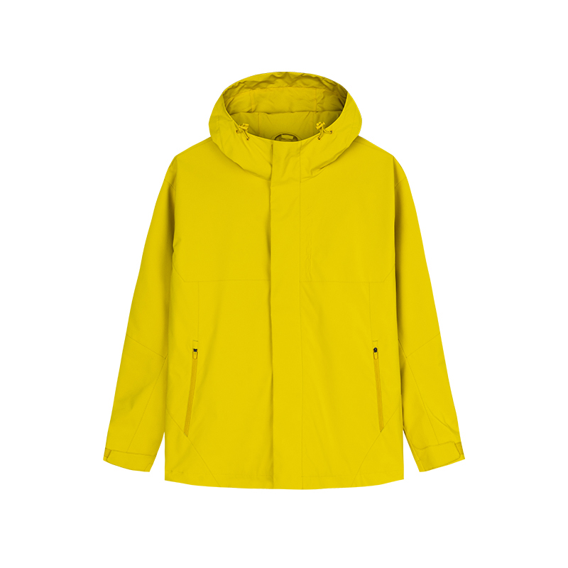 

ANTA SUPERSTORE Ветровка мужская водонепроницаемая непродуваемая с водоотталкивающим покрытием, Roasted Tea Yellow