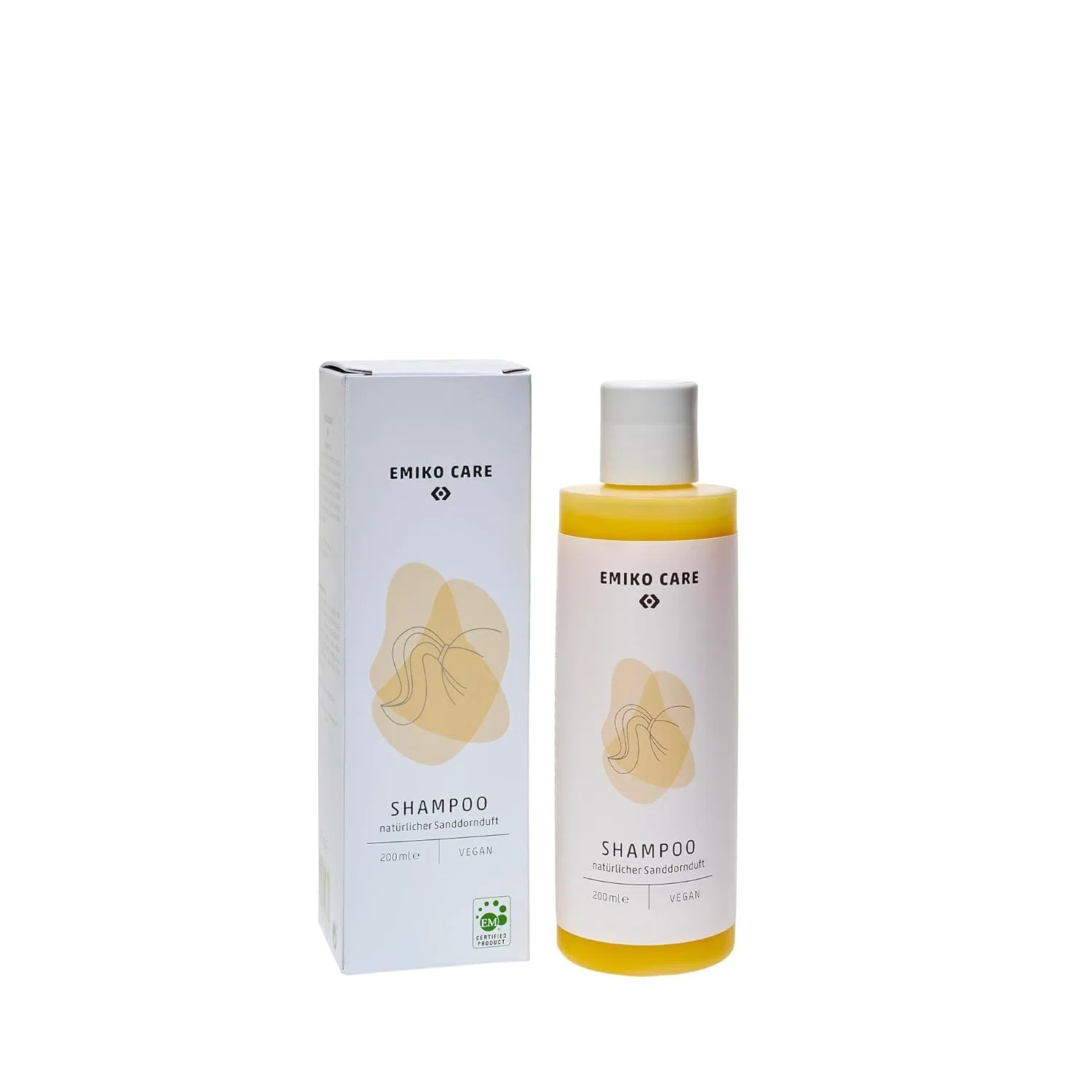 Мягкий шампунь Care Shampoo с облепиховым маслом от Emiko