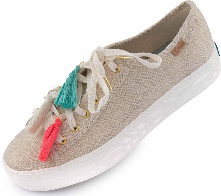 

ZOLEO Кроссовки Keds WMS Triple Kick Tassel - бежевые 36