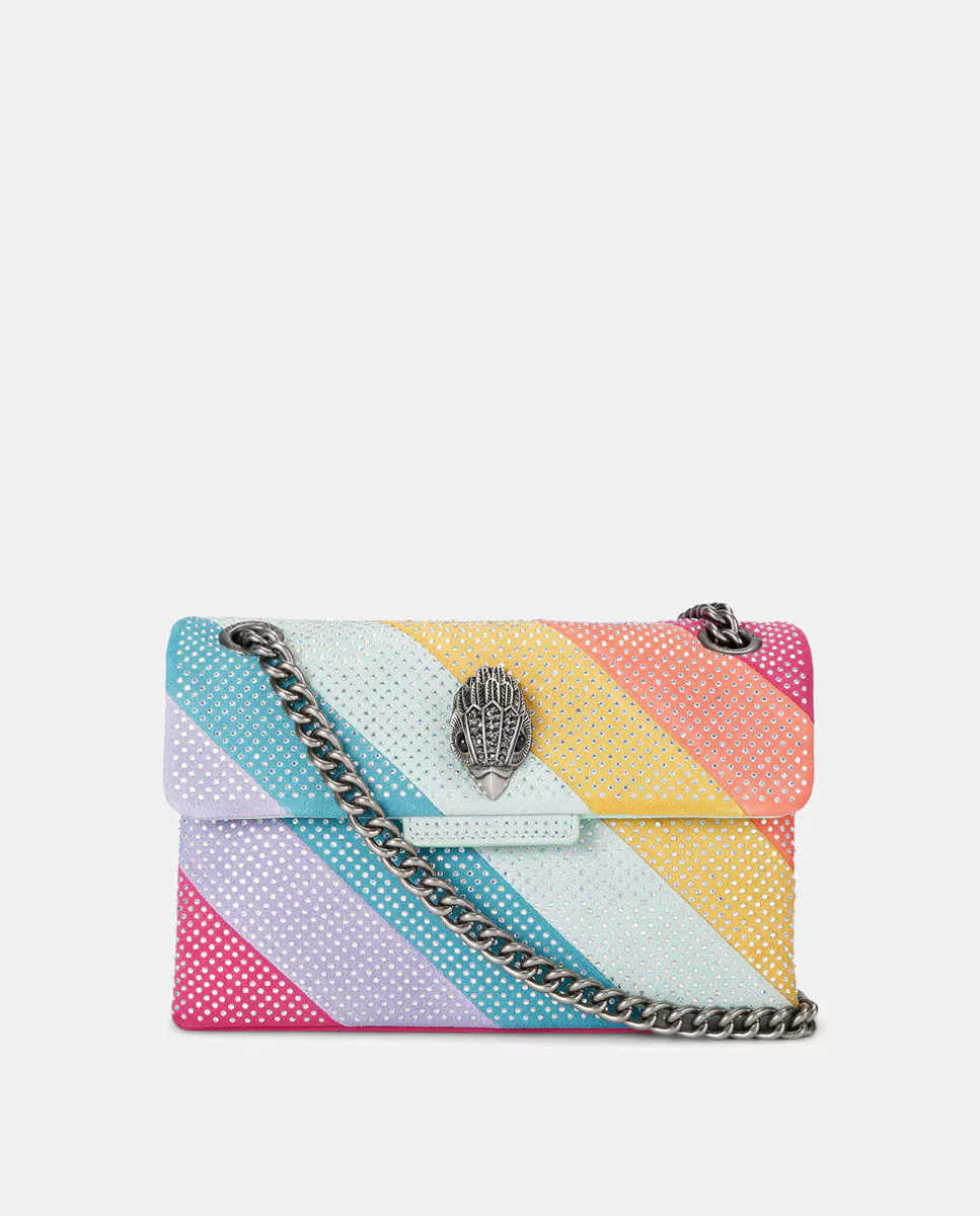 

Мини-сумка Kensington Rainbow Crossbody Kurt Geiger, мультиколор