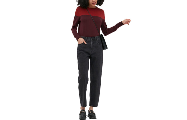 

Джинсы женские темно-серые Uniqlo