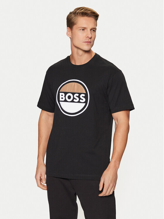 

Футболка стандартного кроя Boss, черный