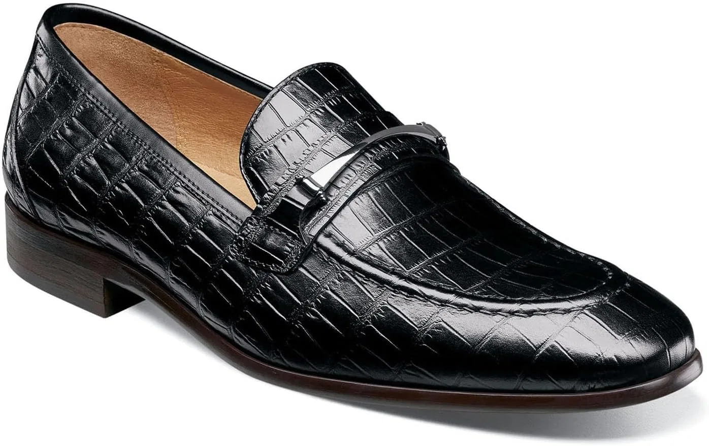 Туфли Stacy Adams Herren Ferdinand Slip On Loafer Slipper, Black — фото 2
