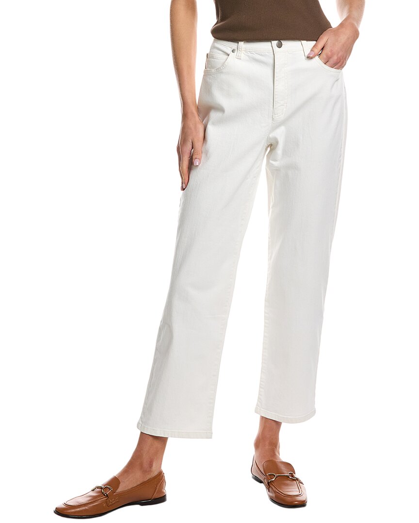 

EILEEN FISHER Джинсы прямого кроя с высокой талией, цвет tan