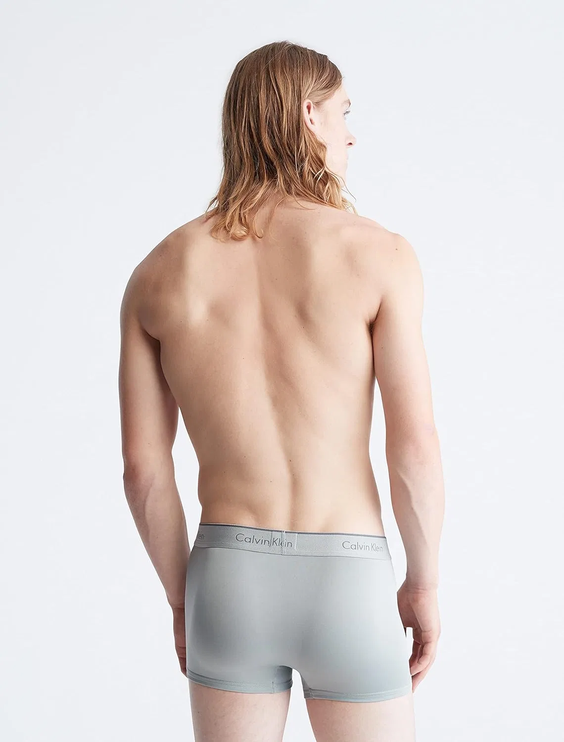 Трусы Calvin Klein, черный, синий, серый, голубой — фото 3