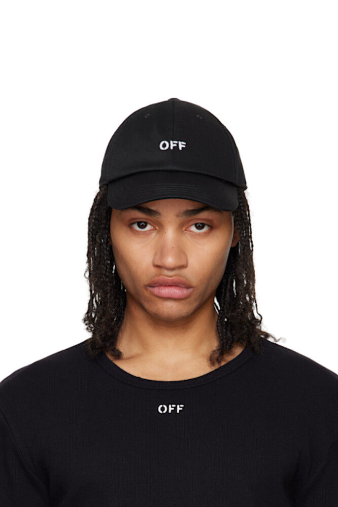 

Бейсболка Black Off Stamp Off-White