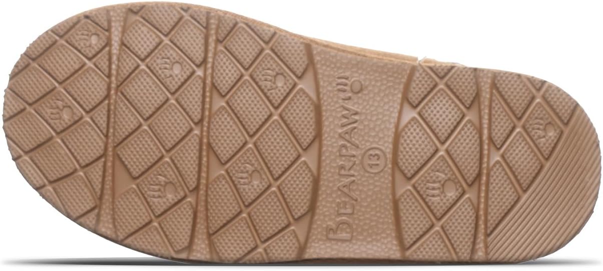 Тапочки BEARPAW girls Tabitha Youth Purple Sage, Hickory — фото 4