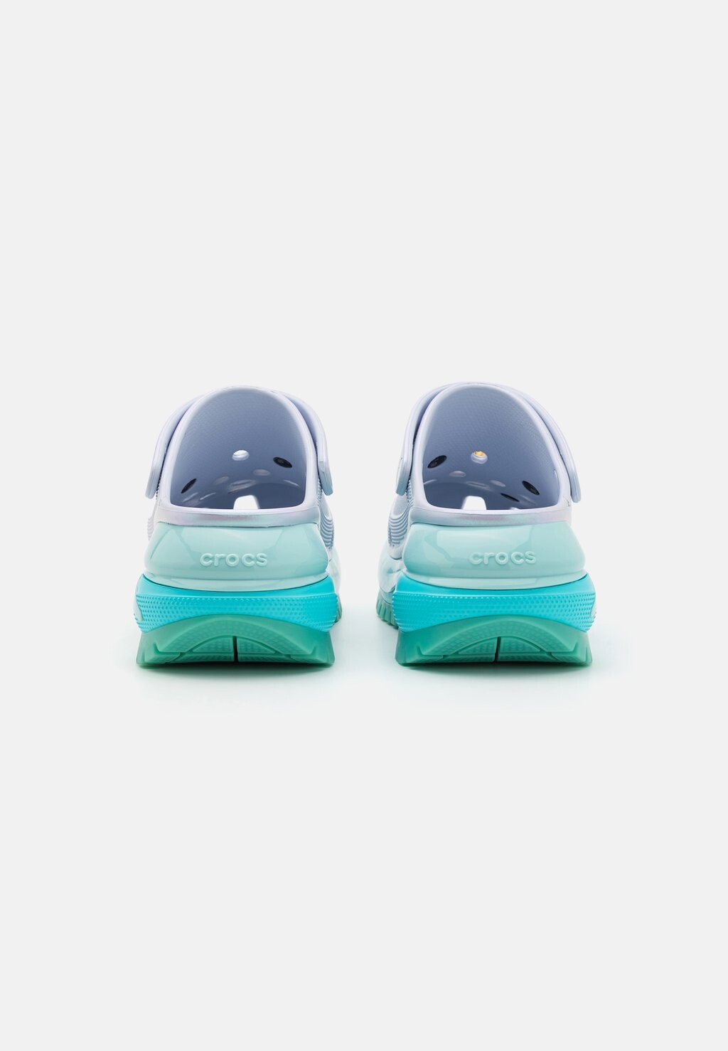 Сабо MEGA CRUSH SEA FRIENDS UNISEX Crocs, серебристого цвета — фото 2