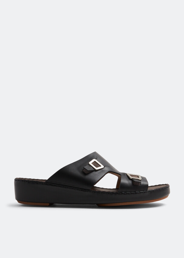 

Сандалии Laggar Square Dual Buckle, черный