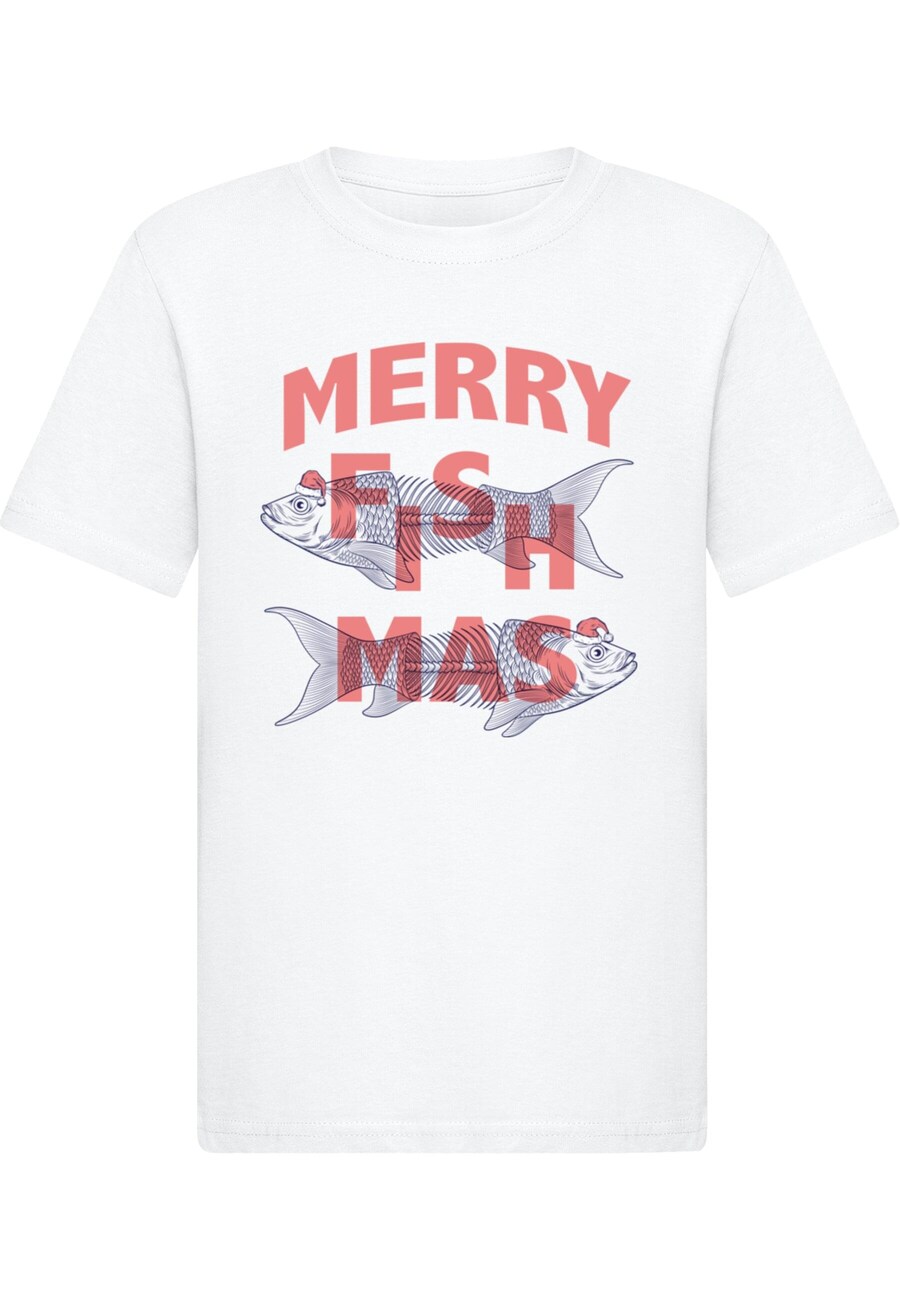 

Рубашка ABSOLUTE CULT Christmas - Merry Fishmas, белый