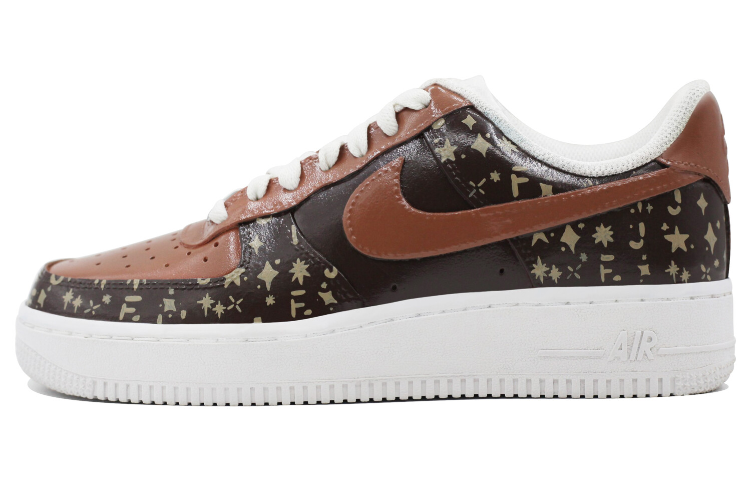 

Кроссовки Air Force 1 для скейтборда, унисекс, низкие, коричневый Nike