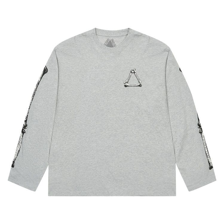 

Лонгслив Palace Tri-Bone Long-Sleeve, Grey Marl
