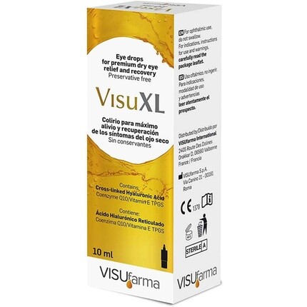 

Visufarma Bv Visuxl Colirio 10 мл, 946-0001 Visufarma B.V