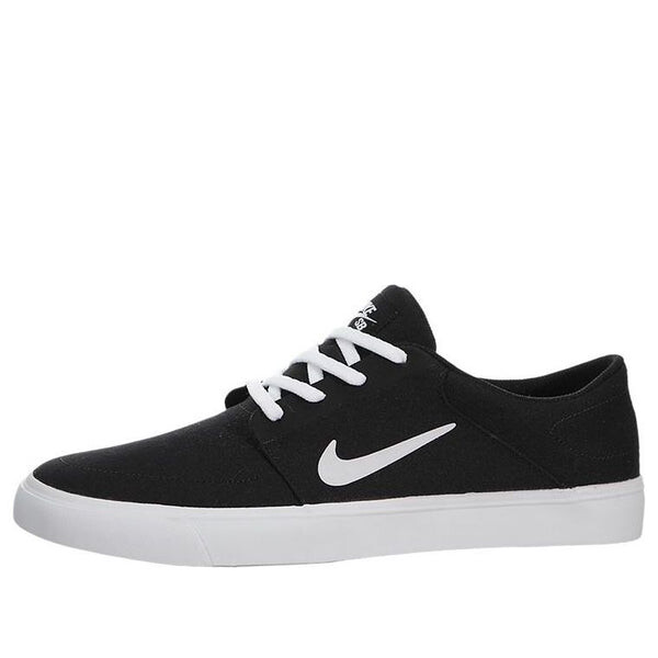 

Кроссовки portmore холст sb Nike, черный