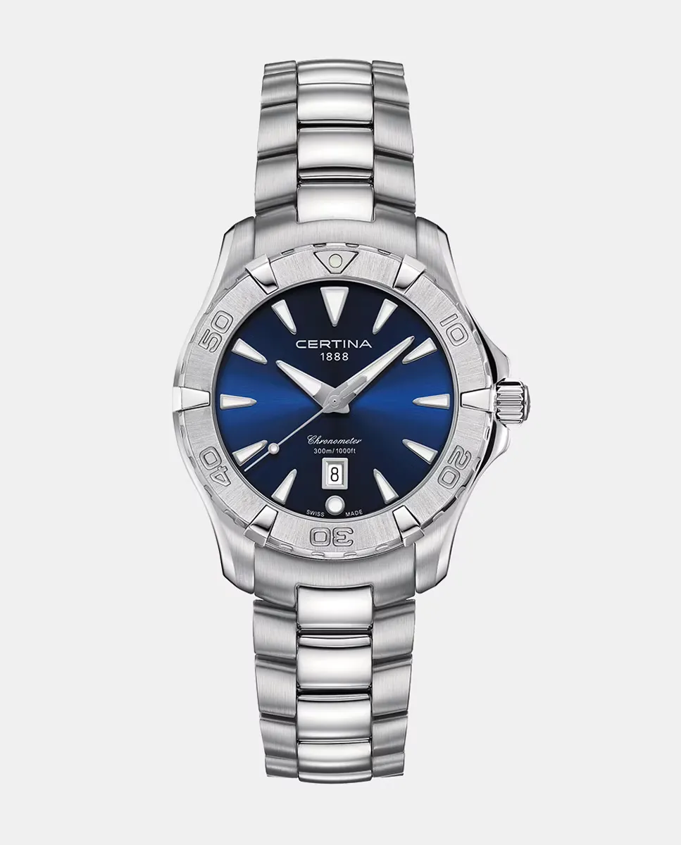 

Certina C0322511104100 стальные женские часы, серебряный