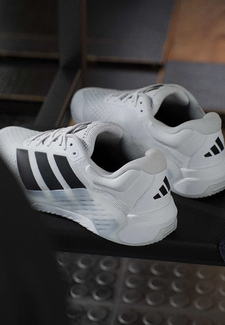 Кроссовки для тренировок Dropset 4, мужские Adidas, белый/черный/красный — фото 4