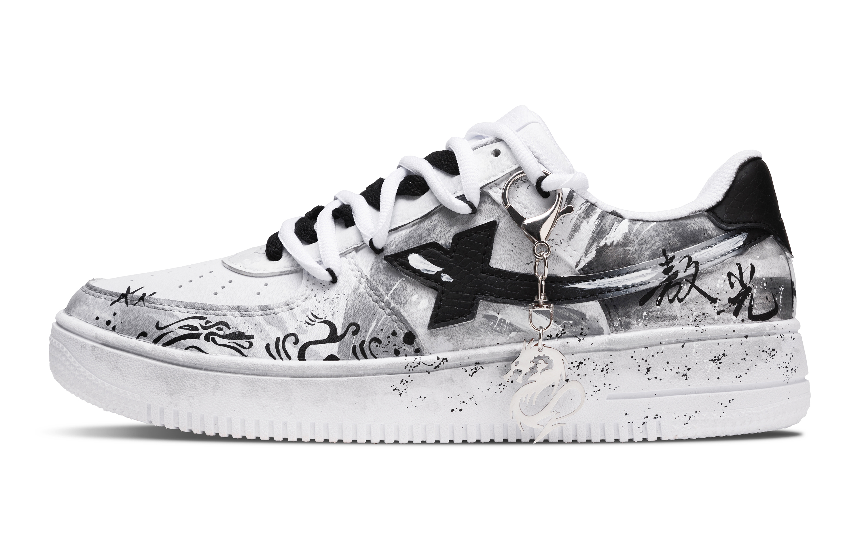 

XTEP Кроссовки Air Force One с низким верхом для скейтборда, устойчивые к истиранию и дышащие, мужские, черные