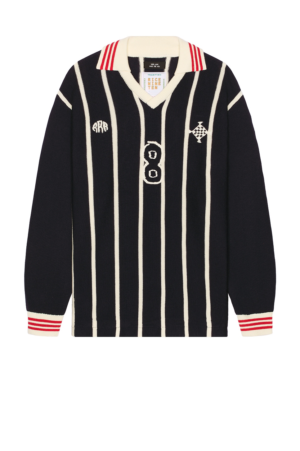 

Футболка с длинным рукавом Soccer Jersey Rice Nine Ten, Navy